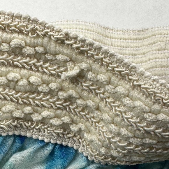 Btween Girl's Size 12 Skirt Hi Low Two Snags On Waistband Tie Die Blue Preowned - Picture 9 of 10